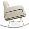 Ami Bassinet Rocker, Beige - Nursery Chairs - 7