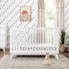 Scoot 3-in-1 Convertible Crib with Toddler Bed Conversion Kit, White - Cribs - 5