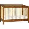 Sprout 4-in-1 Convertible Crib with Toddler Bed Conversion Kit, Walnut - Cribs - 1 - thumbnail