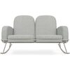 Ami Bassinet Rocker, Grey - Nursery Chairs - 1 - thumbnail
