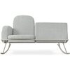 Ami Bassinet Rocker, Grey - Nursery Chairs - 6