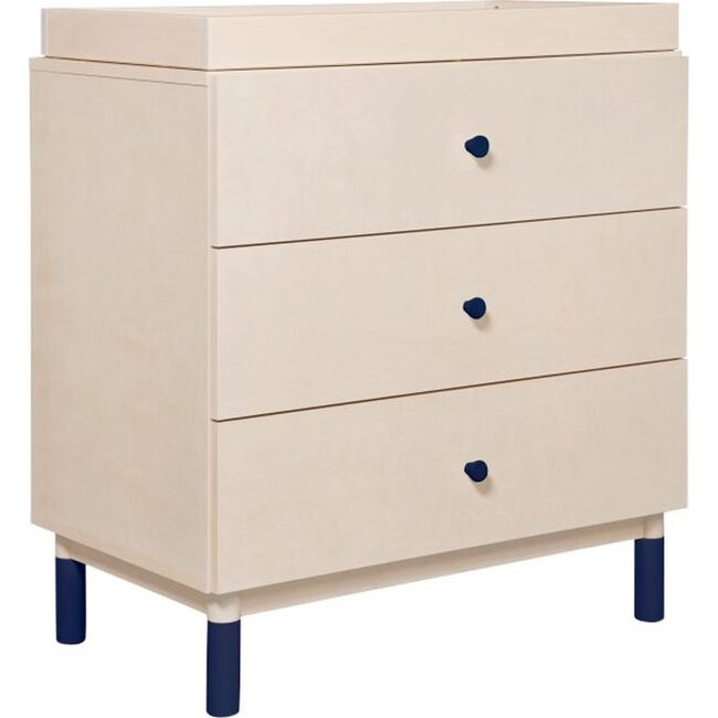 Gelato Crib and Dresser Feet Pack, Navy - Cribs - 2