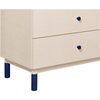 Gelato Crib and Dresser Feet Pack, Navy - Cribs - 3