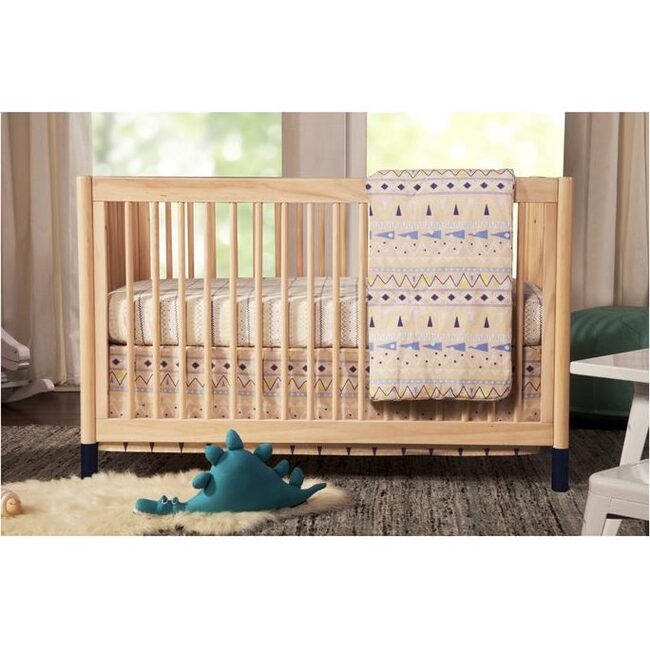 Gelato Crib and Dresser Feet Pack, Navy - Cribs - 4