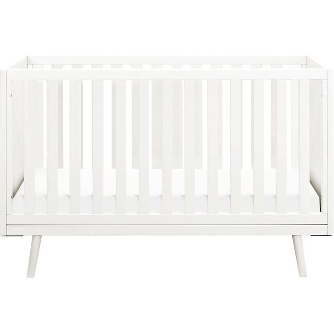 Nifty Timber 3-In-1 Crib, Warm White - Cribs - 1