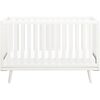 Nifty Timber 3-In-1 Crib, Warm White - Cribs - 1 - thumbnail