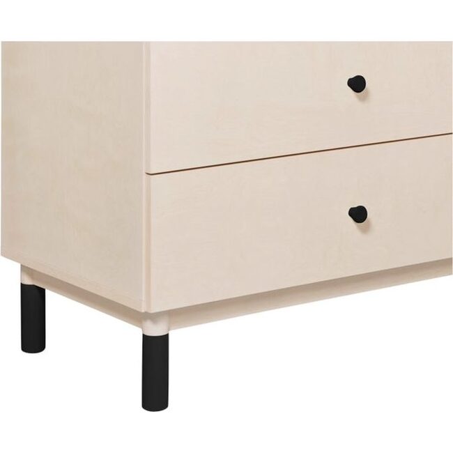Gelato Crib and Dresser Feet Pack, Black - Cribs - 3