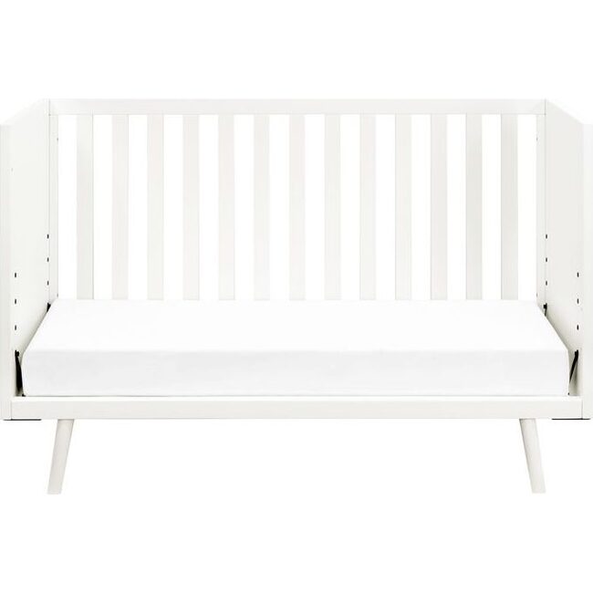 Nifty Timber 3-In-1 Crib, Warm White - Cribs - 3