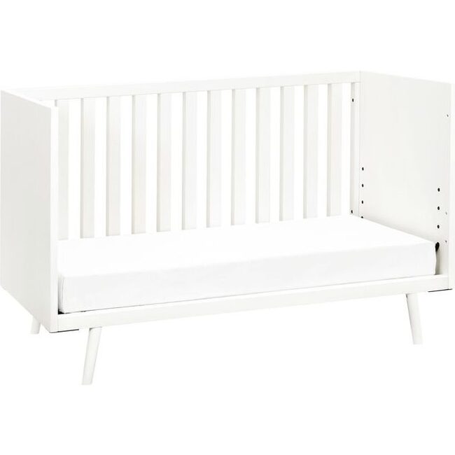 Nifty Timber 3-In-1 Crib, Warm White - Cribs - 4