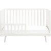 Nifty Timber 3-In-1 Crib, Warm White - Cribs - 5 - thumbnail