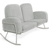 Ami Bassinet Rocker, Grey - Nursery Chairs - 8