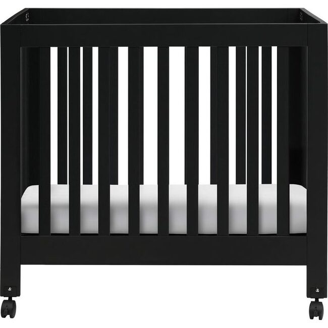 Origami Mini Crib, Black - Cribs - 1