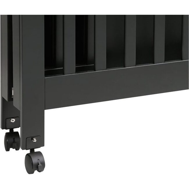 Origami Mini Crib, Black - Cribs - 5