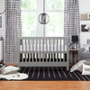 Maki Full-Size Portable Folding Crib with Toddler Bed Conversion Kit, Grey - Cribs - 2