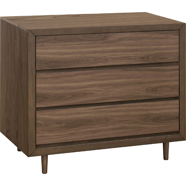 Nifty 3-Drawer Assembled Dresser in Walnut - Dressers - 3