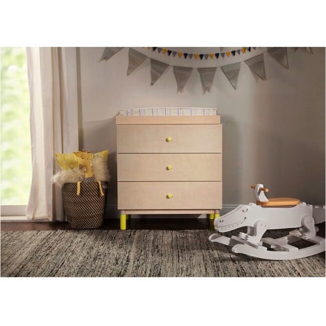 Gelato Dresser Knob Set, Yellow - Dressers - 5