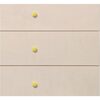Gelato Dresser Knob Set, Yellow - Dressers - 6 - thumbnail