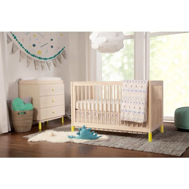 Gelato Crib and Dresser Feet Pack, Yellow - Cribs - 3