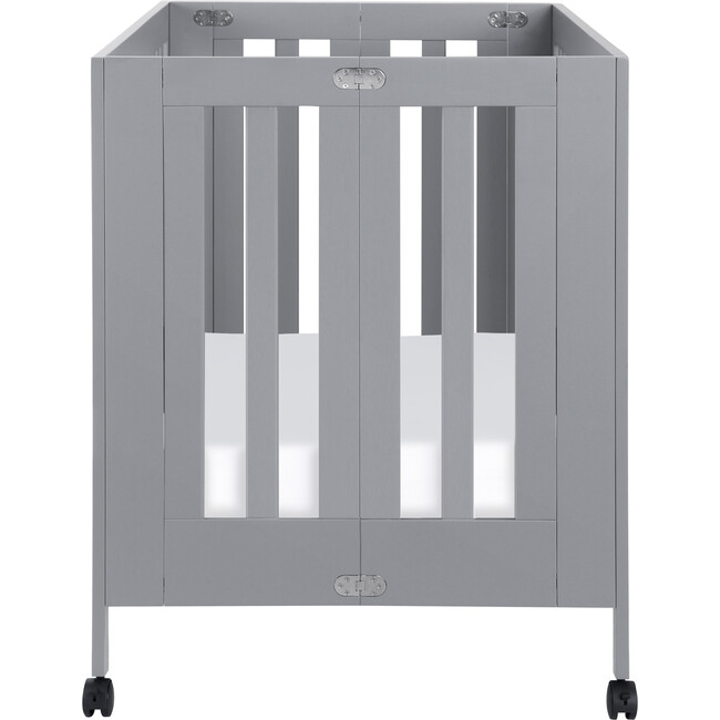 Maki FullSize Portable Folding Crib with Toddler Bed Conversion Kit