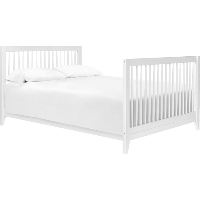 Sprout 4-in-1 Convertible Crib with Toddler Bed Conversion Kit, White - Cribs - 8
