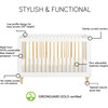 Lolly 3-in-1 Convertible Crib with Toddler Bed Conversion Kit, Grey - Cribs - 3