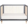 Lolly 3-in-1 Convertible Crib with Toddler Bed Conversion Kit, Grey - Cribs - 4
