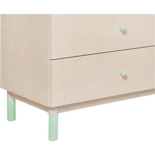 Gelato Crib and Dresser Feet Pack, Lagoon - Dressers - 2