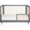 Lolly 3-in-1 Convertible Crib with Toddler Bed Conversion Kit, Grey - Cribs - 8 - thumbnail