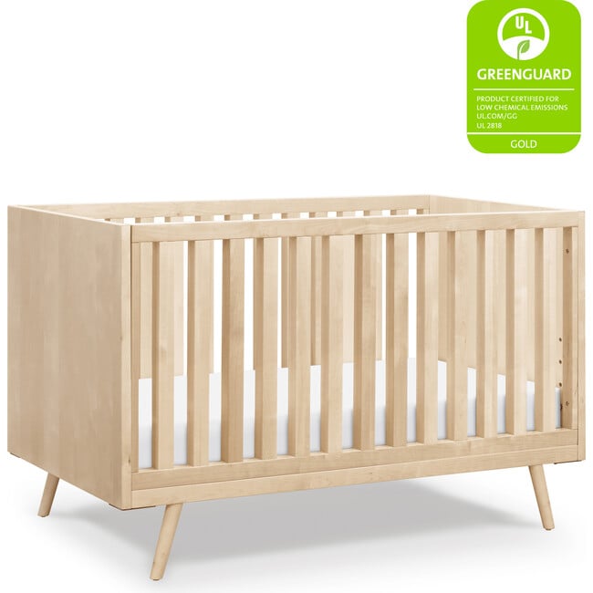 Nifty Timber 3-In-1 Crib, Natural Birch - Cribs - 4