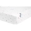Fitted Crib Sheet, Floating Robots - Sheets - 1 - thumbnail