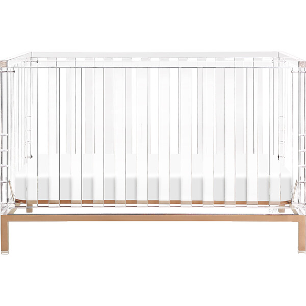 Luma Crib, Rose Gold Nursery Works Cribs Bassinets Maisonette