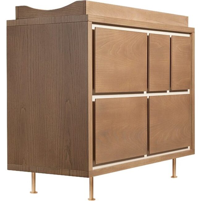 Novella Dresser, Stained Ash / Ivory - Dressers - 2