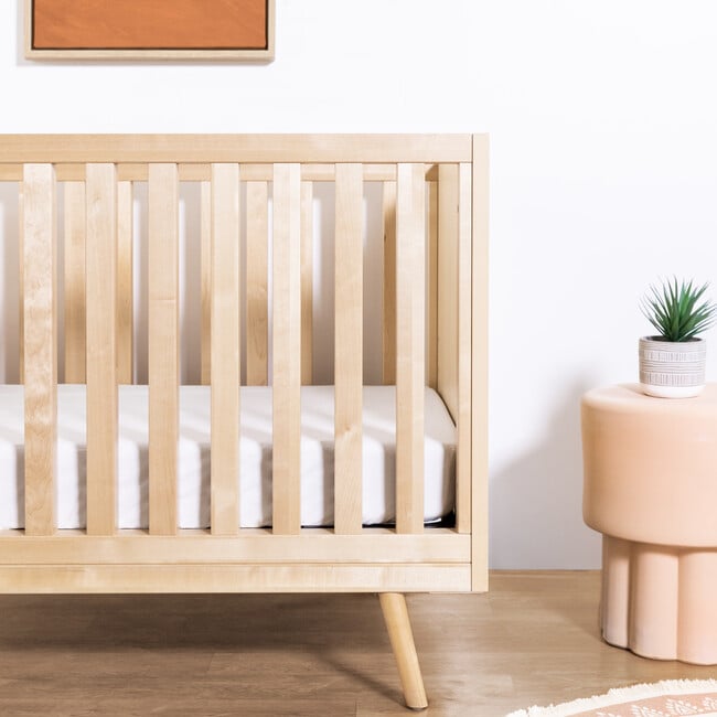 Nifty Timber 3-In-1 Crib, Natural Birch - Cribs - 7