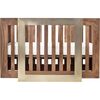 Lydian Crib, Walnut with 24k Gold - Cribs - 1 - thumbnail