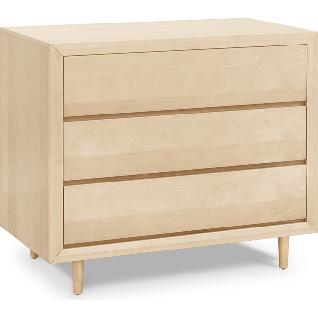 Nifty 3-Drawer Assembled Dresser in Natural Birch - Dressers - 5