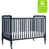 Jenny Lind 3-in-1 Convertible Crib, Navy - Cribs - 2 - thumbnail