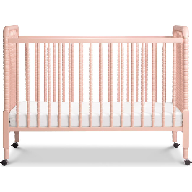 Jenny Lind 3-in-1 Convertible Crib, Blush Pink