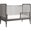 Jenny Lind 3-in-1 Convertible Crib, Slate - Cribs - 4