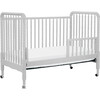 Jenny Lind 3-in-1 Convertible Crib, Fog Grey - Cribs - 3 - thumbnail