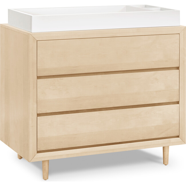 Nifty 3-Drawer Assembled Dresser in Natural Birch - Dressers - 7