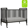 Jenny Lind 3-in-1 Convertible Crib, Ebony - DaVinci Cribs & Bassinets ...