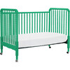Jenny Lind 3-in-1 Convertible Crib, Emerald - Cribs - 5 - thumbnail