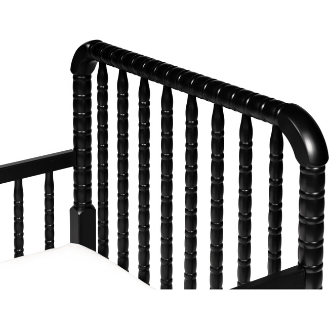 Jenny Lind Toddler Bed, Ebony - Beds - 4