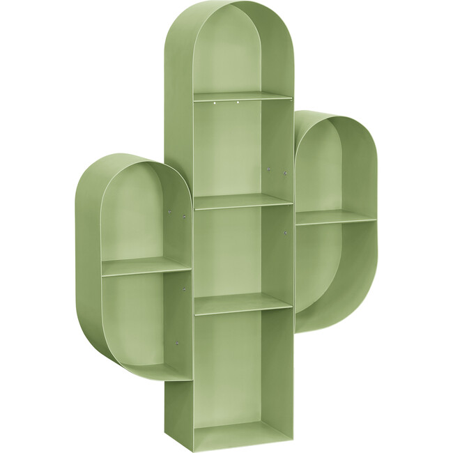 Cactus Bookcase, Sage Green - Bookcases - 1
