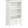 Darlington Assembled Bookcase, Warm White - Bookcases - 1 - thumbnail