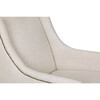 Harper Swivel Glider with Gliding Ottoman, White Linen - Nursery Chairs - 5