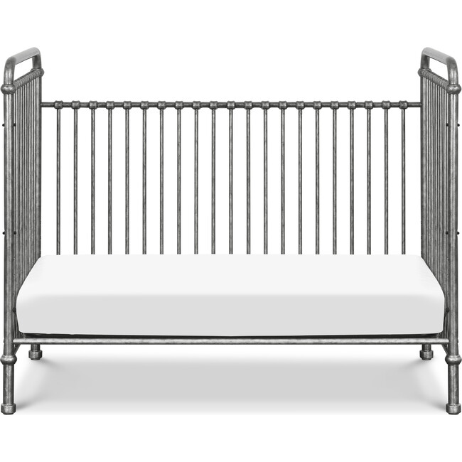 Abigail 3-in-1 Convertible Crib, Vintage Silver - Cribs - 3