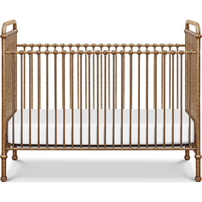Abigail 3-in-1 Convertible Crib, Vintage Gold - Cribs - 1
