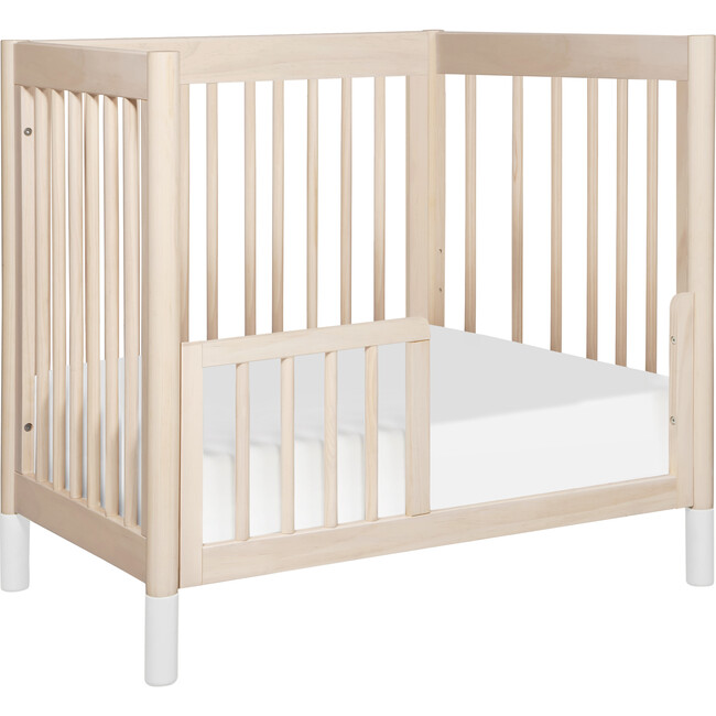 Gelato Mini Toddler Bed Conversion Kit, Washed Natural - Beds - 2