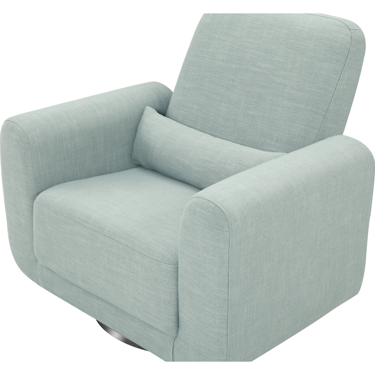 babyletto tuba glider seafoam